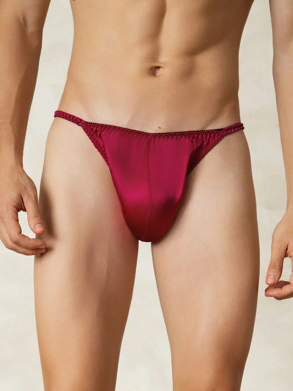 100% Moerbeizijde Heren String Ondergoed - Image 16