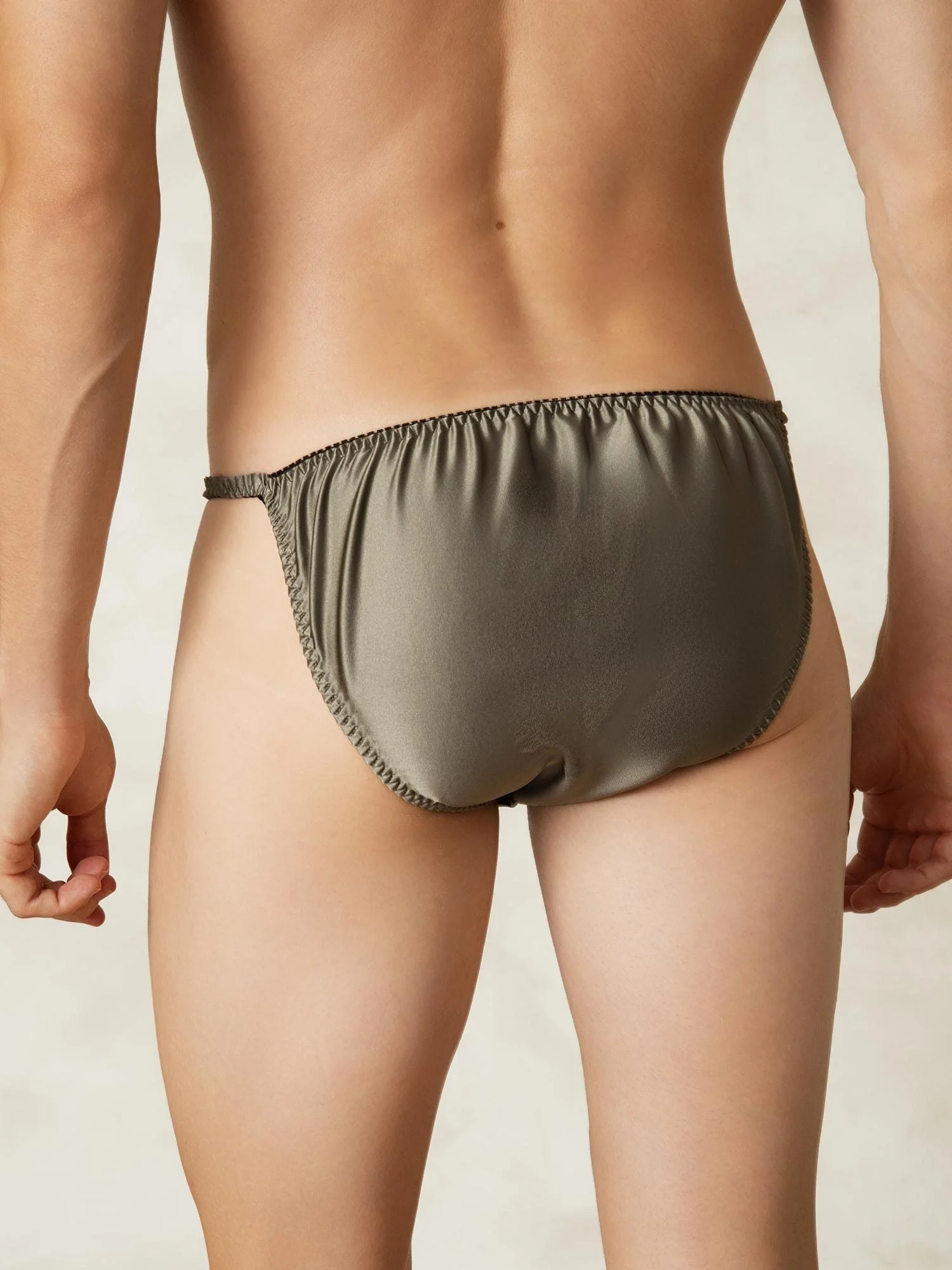 100% Moerbeizijde Heren String Ondergoed - Image 2