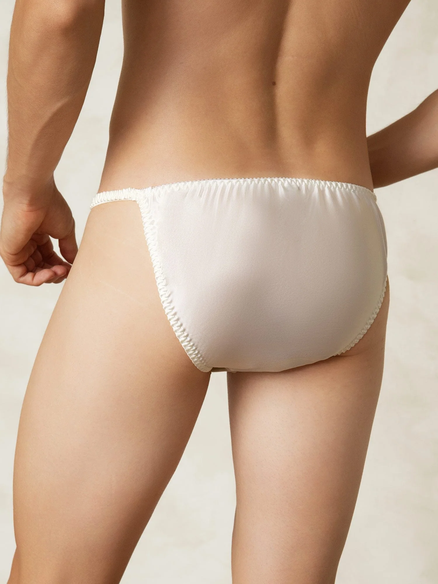 100% Moerbeizijde Heren String Ondergoed - Image 27