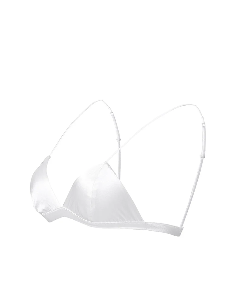 Zijde Jersey Draadloze Sexy Beha (Ondergoed niet inbegrepen) - Image 11