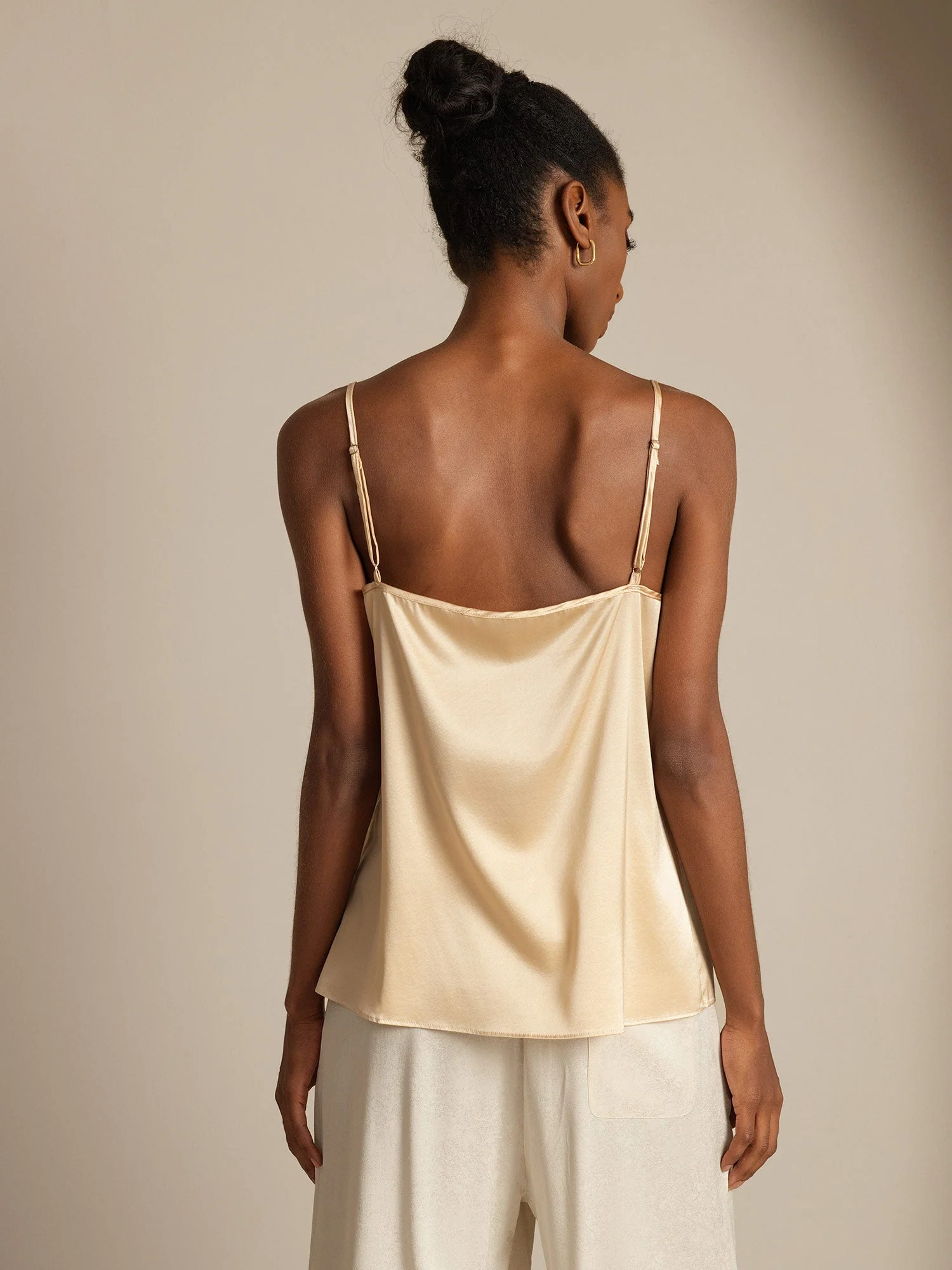 19Momme Zijden Spaghettiband Camisole-top - Image 34