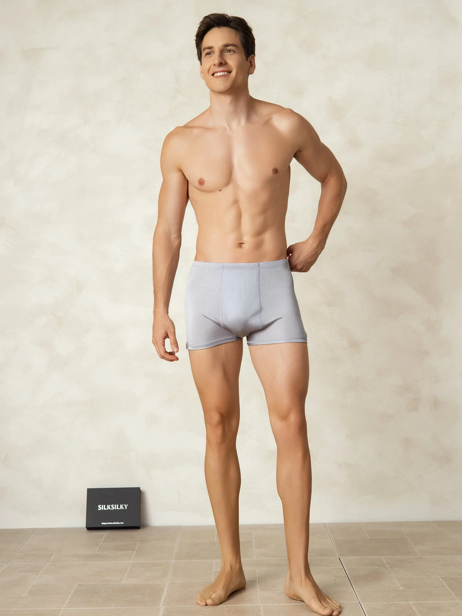Pure Silk Heren Boxers Onderbroeken - Image 8