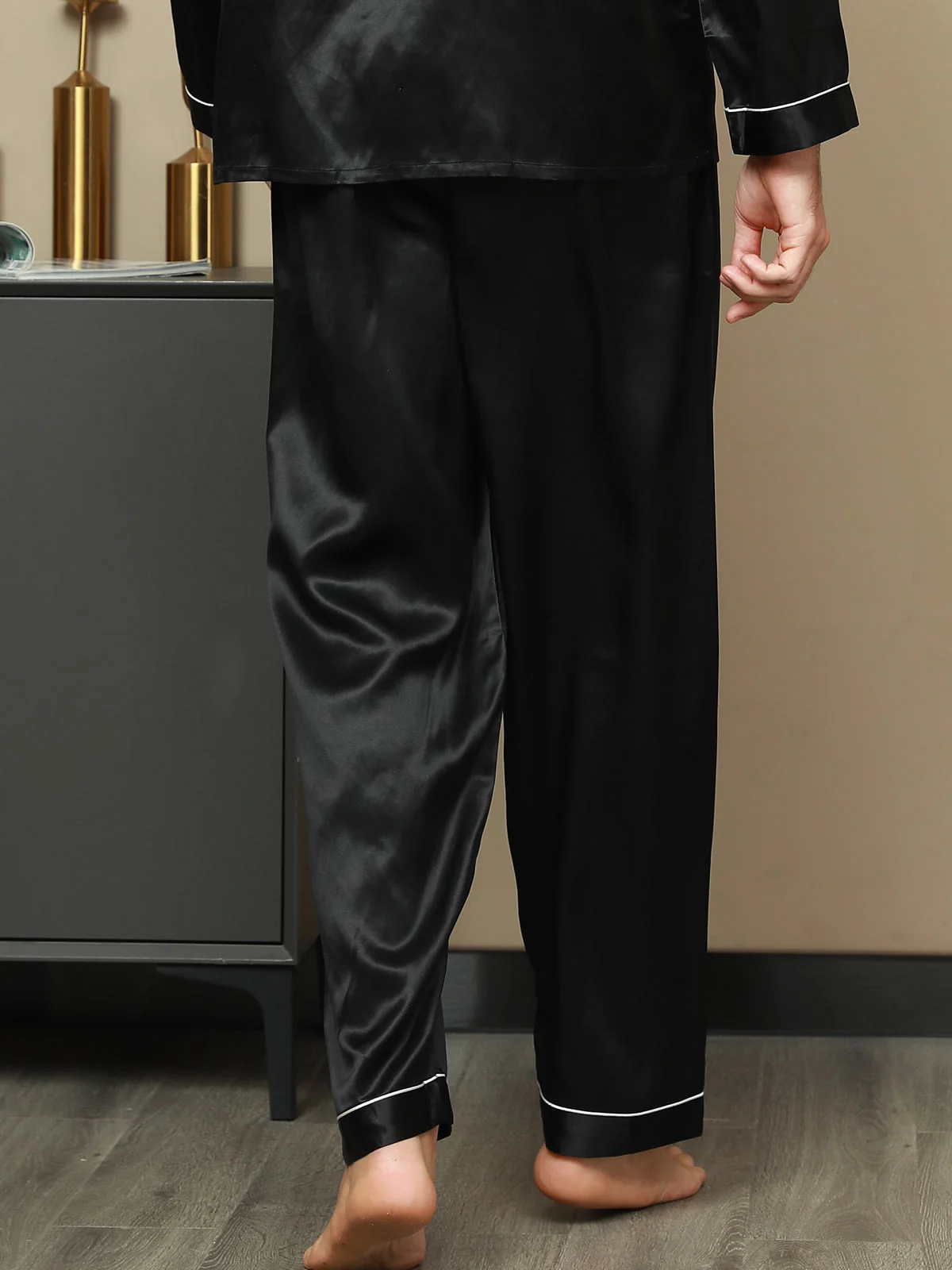 Pure Zijde Casual Slaapbroek - Image 10